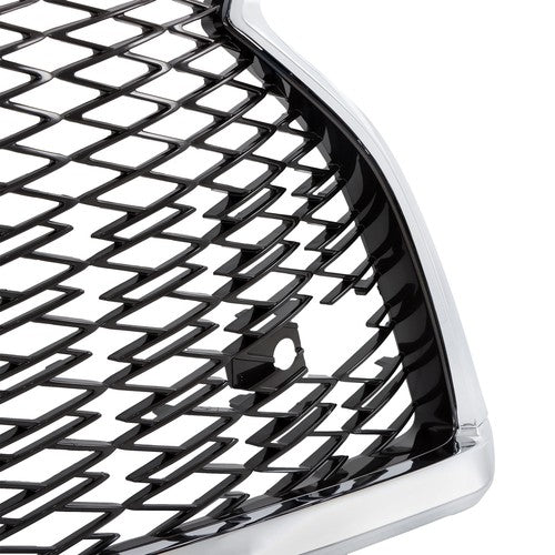 Solid Spare Front Upper Grill Replacement For Lexus RX350 RX450h 2020-2022 W/ Sensor Holes