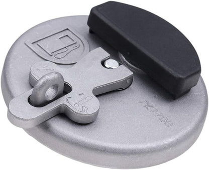 Solid Spare Locking Fuel Cap for Caterpillar Dozers D3C III, D3G, D4C III, D4G, D4H, D5C III