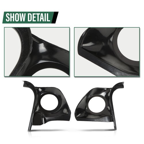 Solid Spare Speaker Kick Panels Fit For 1978-1988 Monte Carlo El Camino Malibu Regal Cutlass