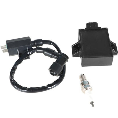 Solid Spare Ignition Coil Spark Plug CDI For Kawasaki Bayou 220 KLF220A Bayou 250 KLF250A US