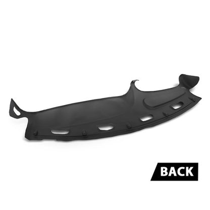 Solid Spare TPE Dash Cover Fit For 98-02 Dodge Ram 1500 2500 3500 Dashboard Overlay Black