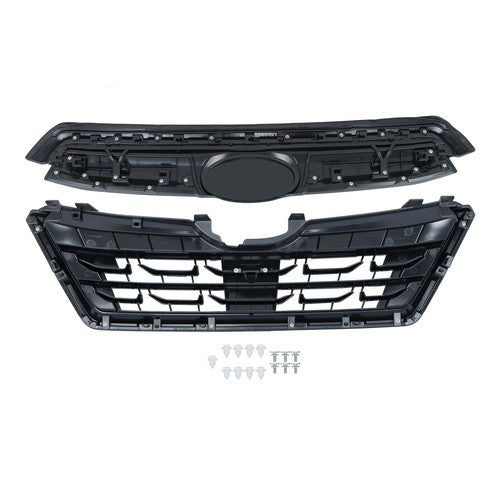 Solid Spare 91121SJ410 Front Upper Grille Composition Plastic For Subaru Forester 2022-2024