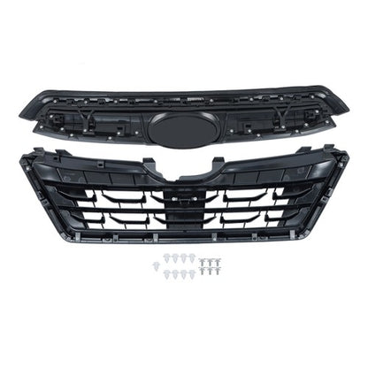 Solid Spare 91121SJ410 Front Upper Grille Composition Plastic For Subaru Forester 2022-2024