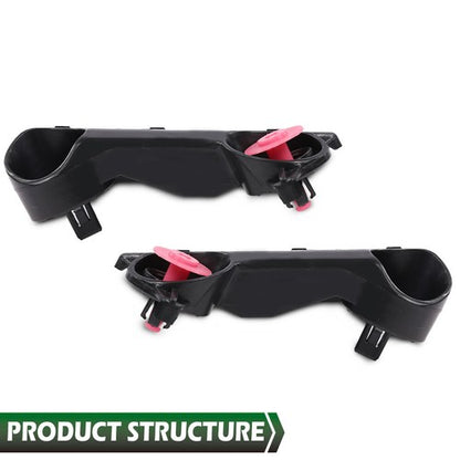 Solid Spare Fit For 2019-2021 Nissan Altima Front Bumper Brackets Retainers Left Right 2pc