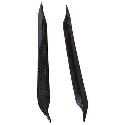 Carbon Fiber Front Bumper Upper Fin Canard Spoiler For 2022-24 Subaru WRX VB S4