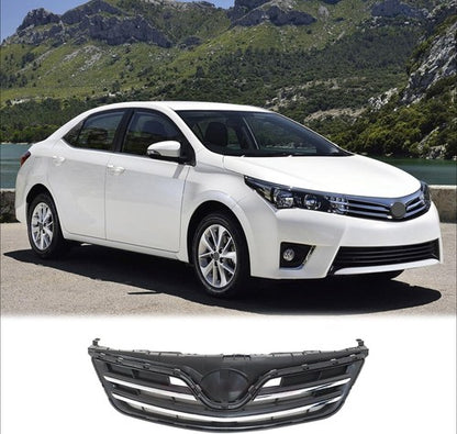 5310002640C0 For 2013 Toyota Corolla Front Bumper Upper Grille Chrome Black