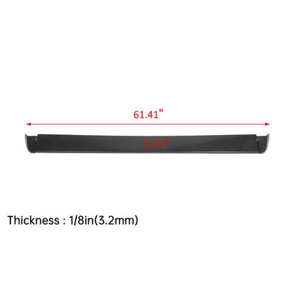 Solid Spare 3PCS For Chevy Silverado 2007-2014 Tailgate Tail gate Wing Spoiler