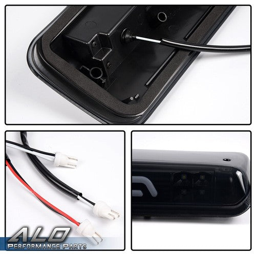 Solid Spare Fit For 04-08 Ford F150/Lincoln Mark LT LED 3rd Third Brake Light Cargo Lamp
