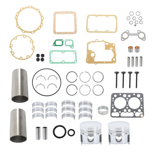 Solid Spare Overhaul Rebuild Kit For Kubota Tractor Z500 ZB500 B5100D B5100D-P B5100E