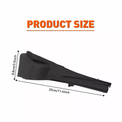 For 2015-2024 2017 Nissan Murano Windshield Wiper Cowl Extension Trim Pair Black