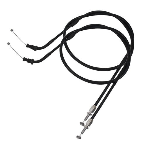 Solid Spare 2×Throttle Cable Push For Honda CB1000C CB1000R CB650 CB650C CB750 CB750A