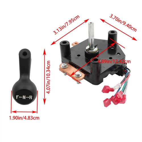 Solid Spare For Club Car DS Golf Cart 36 Volt Heavy Duty Forward Reverse Switch With Handle