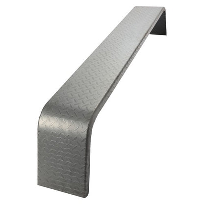 Solid Spare 2 PCS Steel Diamond Tread Plate Tandem Axle Trailer Fenders 10-1/4"x72-7/8"x13"
