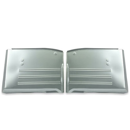 Solid Spare New Pair Front Floor Pans Steel For Chevy Chevrolet 1955 1956 1957
