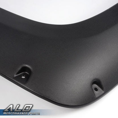 Solid Spare Fit For 07-13 Silverado 1500 2500hd Pocket Rivet Bolt-on Style Fender Flares 4PC