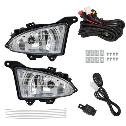 Solid Spare Front Fog Light Left+Right For 2007-2010 Hyundai Elantra Engine Motor Mount 4pcs