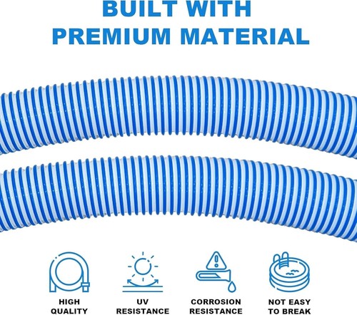 6 Pack 39" Pool Cleaner Hose for Zodiac MX6 MX8 X7 T3 T5 R0527700 Replacement