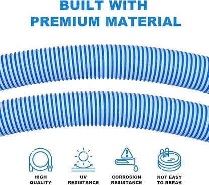 6 Pack 39" Pool Cleaner Hose for Zodiac MX6 MX8 X7 T3 T5 R0527700 Replacement