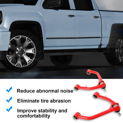 Solid Spare Front Upper Control Arms 2-4" Lift for Silverado Sierra Escalade Tahoe Avalanche
