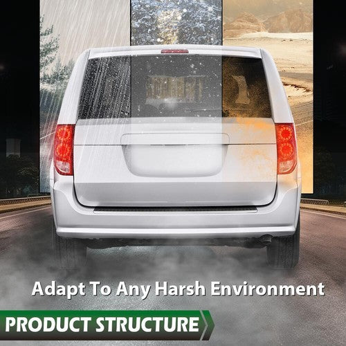 Solid Spare Fit For 2011-2020 Dodge Grand Caravan LED Tail Lights Lamp Driver&Passenger Side