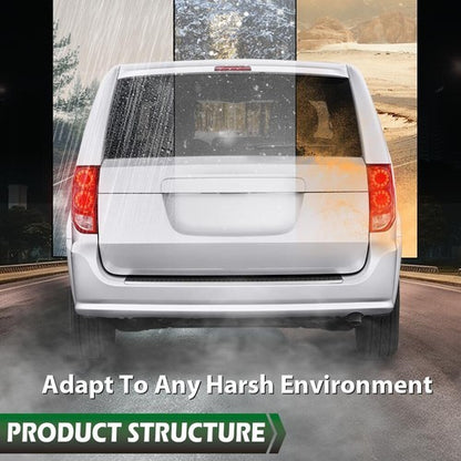 Solid Spare Fit For 2011-2020 Dodge Grand Caravan LED Tail Lights Lamp Driver&Passenger Side