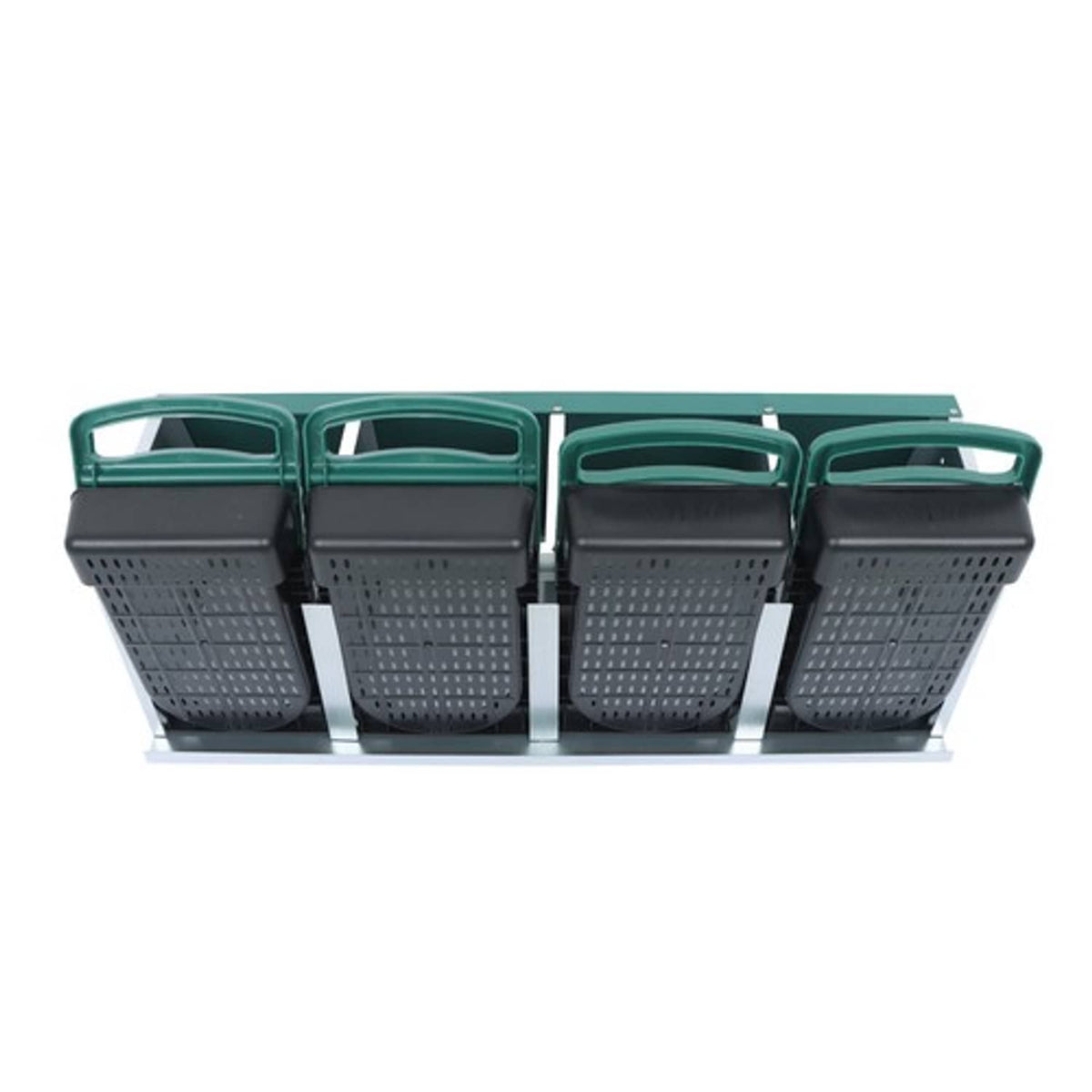 Solid Spare Chicken Nesting Boxes Metal Chicken Egg Laying Box with Perch 4 Hole