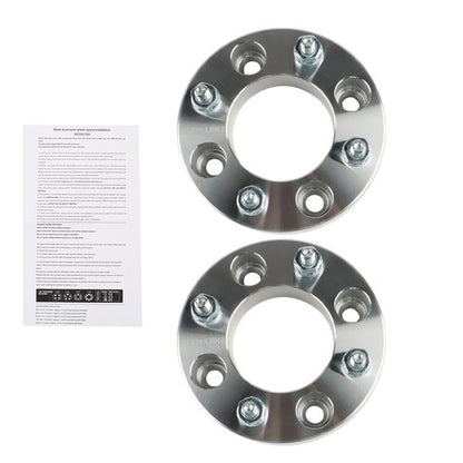 Solid Spare For Suzuki Silver 2Pcs Wheel Spacers 4x110 1.5" 74mm Hub Bore M10x1.25
