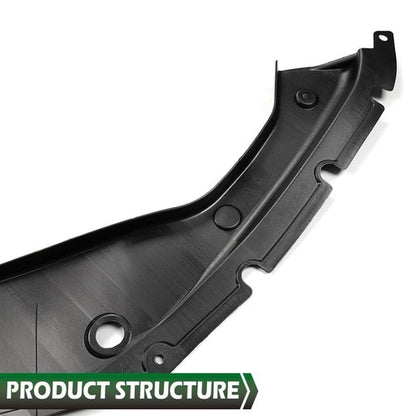 Solid Spare Fit For 2016-2020 Honda Civic 10th Gen Long Version Engine Bay Side Panel Cover