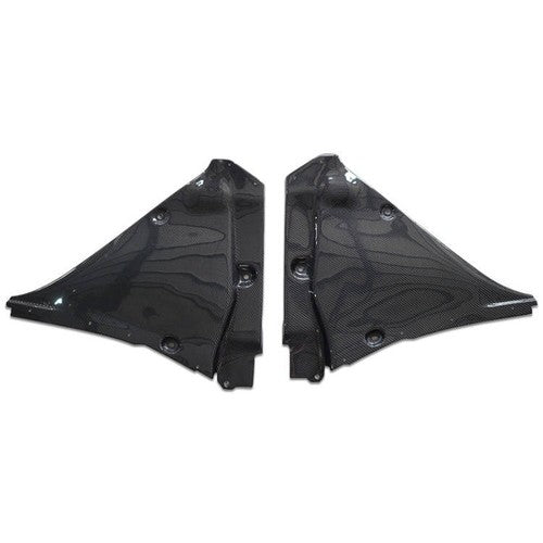 For 2008-2016 Nissan R35 GTR JD Style 08 Carbon Fiber Brake Fulid Battery Cover