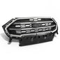 Solid Spare Fit For 2018-2022 Ford Ecosport Front Bumper Upper Grille Grill Black & Chrome