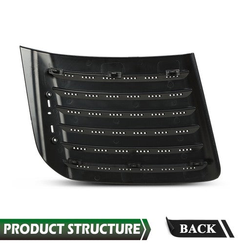 Solid Spare Fit For 2011-2014 Chevrolet Silverado 2500/3500 Left+Right Hood Panel Grille