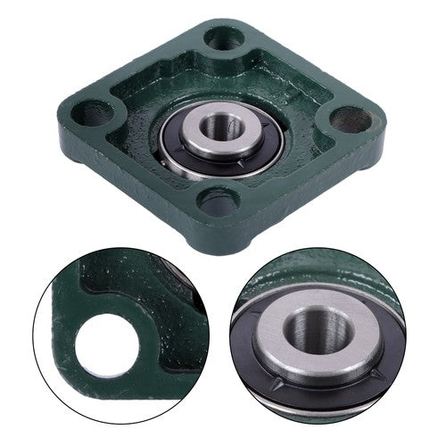 Solid Spare 10pcs UCF201-8 Pillow Block Bearing 1/2" Bore 4-Bolt Self-Aligning Solid Base