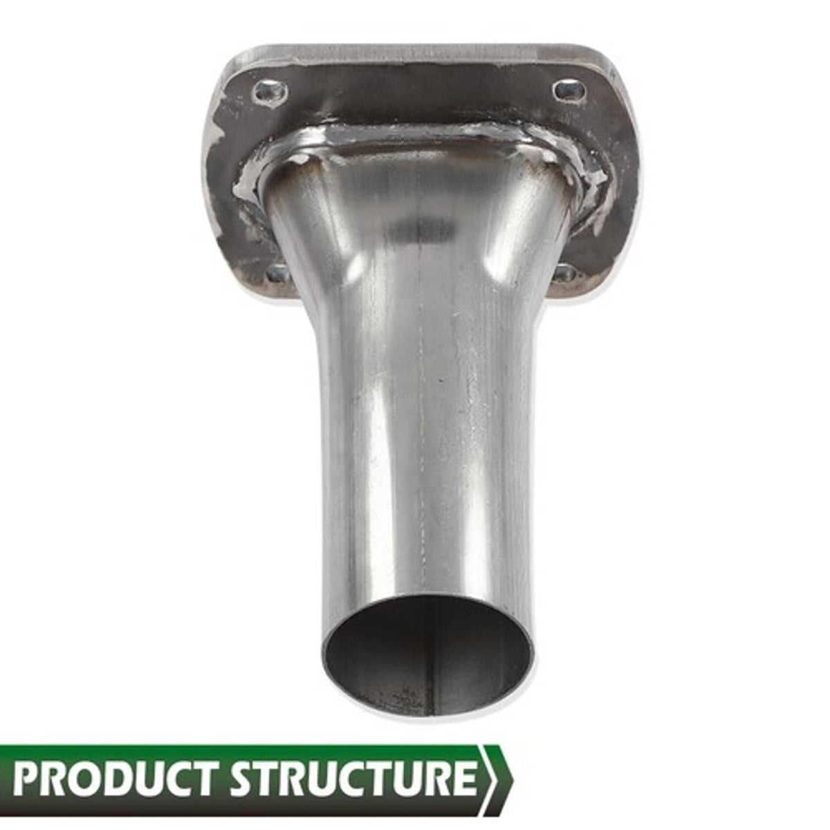 Solid Spare Fit For 87-99 Ford F250 F350 E250 E350 5.8L Catalytic Converter Repair Flange