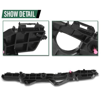 Solid Spare Fit For 2016-2018 Toyota RAV4 Rear Bumper Retainer Bracket Left Side TO1142121