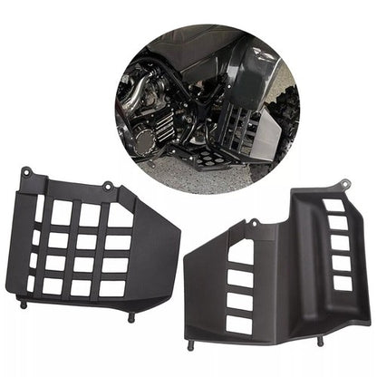 Solid Spare For YAMAHA Banshee 350 YFZ350 1987-2006 LH+RH Heel Guards Kit Rear Fender Flaps