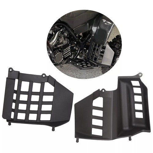 Solid Spare For YAMAHA Banshee 350 YFZ350 1987-2006 LH+RH Heel Guards Kit Rear Fender Flaps