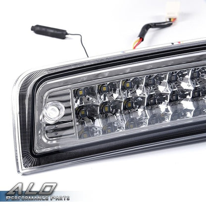 Solid Spare Clear/Chrome Third Brake Tail Light Cargo Lamp Fit For 2009-2017 Dodge Ram 1500