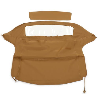 Solid Spare For BMW Z3 1996-2002 Tan Convertible Soft Top Replacement w/Plastic Window
