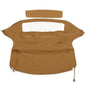 Solid Spare For BMW Z3 1996-2002 Tan Convertible Soft Top Replacement w/Plastic Window