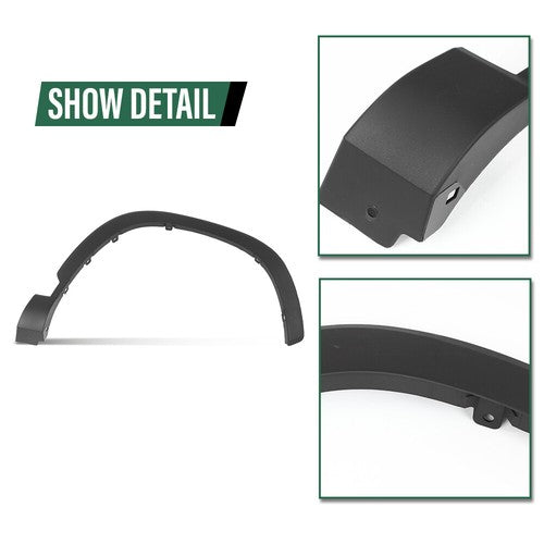 Solid Spare Fit For 2022-2023 Toyota Corolla Cross Front Right Fender Flare Wheel Arch Trim