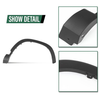 Solid Spare Fit For 2022-2023 Toyota Corolla Cross Front Right Fender Flare Wheel Arch Trim