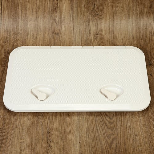 Solid Spare 2Pk Deck Marine Access Hatch & Lid 24" x 14" Boat Hatch Handle Marine Caravan RV
