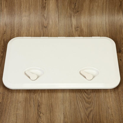 Solid Spare 2Pk Deck Marine Access Hatch & Lid 24" x 14" Boat Hatch Handle Marine Caravan RV