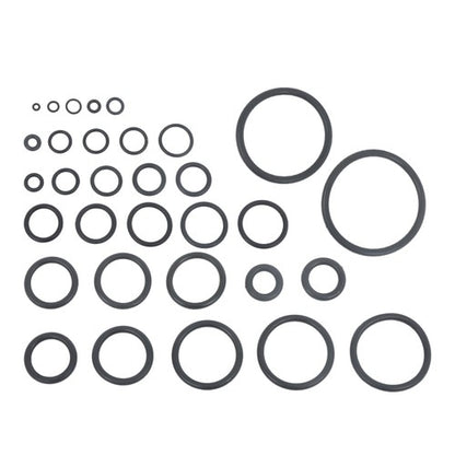Solid Spare 1540 Pcs 32 Size O-Rings Kit Nitrile Rubber Oring Assortment with 4 Hook Set
