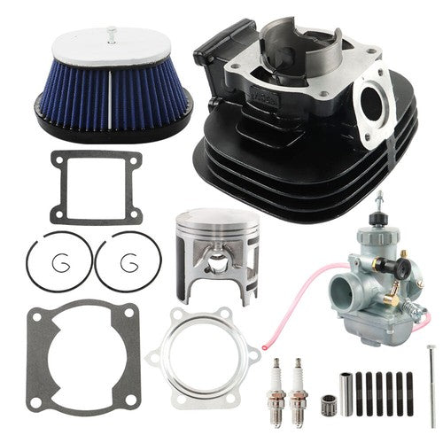 Solid Spare Cylinder Carburetor Piston Gasket Kit For Yamaha Blaster 200 YFS200 1988-2006