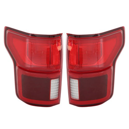 Solid Spare Fit For Ford F150 2018-2020 LED w/Blind Spot Quality Driver Passenger Tail Light