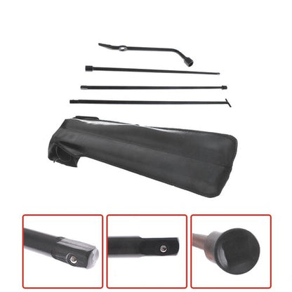 Solid Spare For 05-14 Nissan Frontier 4-Piece Premium Spare Tire Wrench Tool Kit