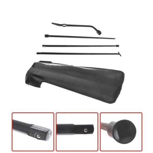 Solid Spare For 05-14 Nissan Frontier 4-Piece Premium Spare Tire Wrench Tool Kit
