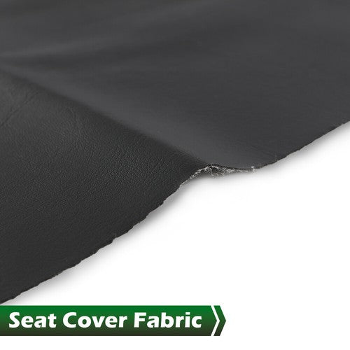 Solid Spare Universal 23.8" x 36" Motorcycle Scooter ATV Waterproof Seat Cover Cushion Black