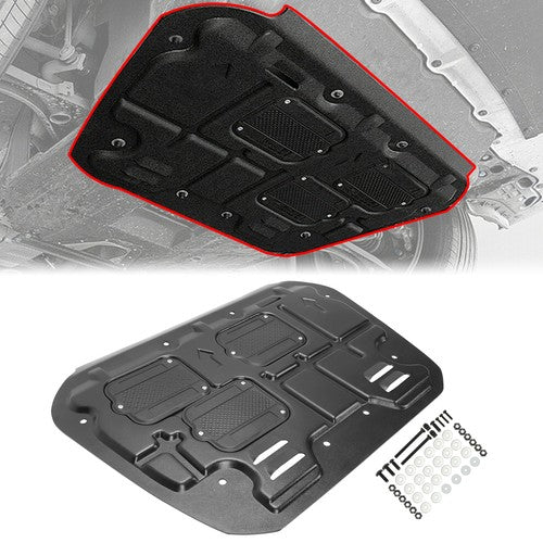 Solid Spare For Honda Civic 2016-2021 Front Skid Plate Under Car Engine Splash Shield Guard